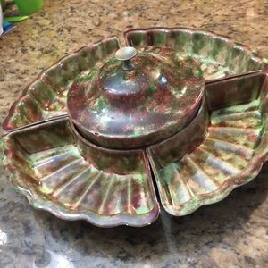 Sharcutery ceramic tray